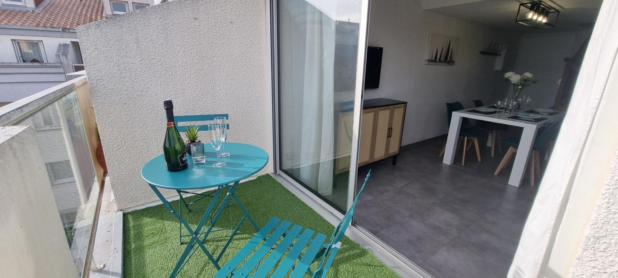 L'Ophelia Duplex Dernier Etage Balcon Centre Climatisation Apartment Sete Exterior photo